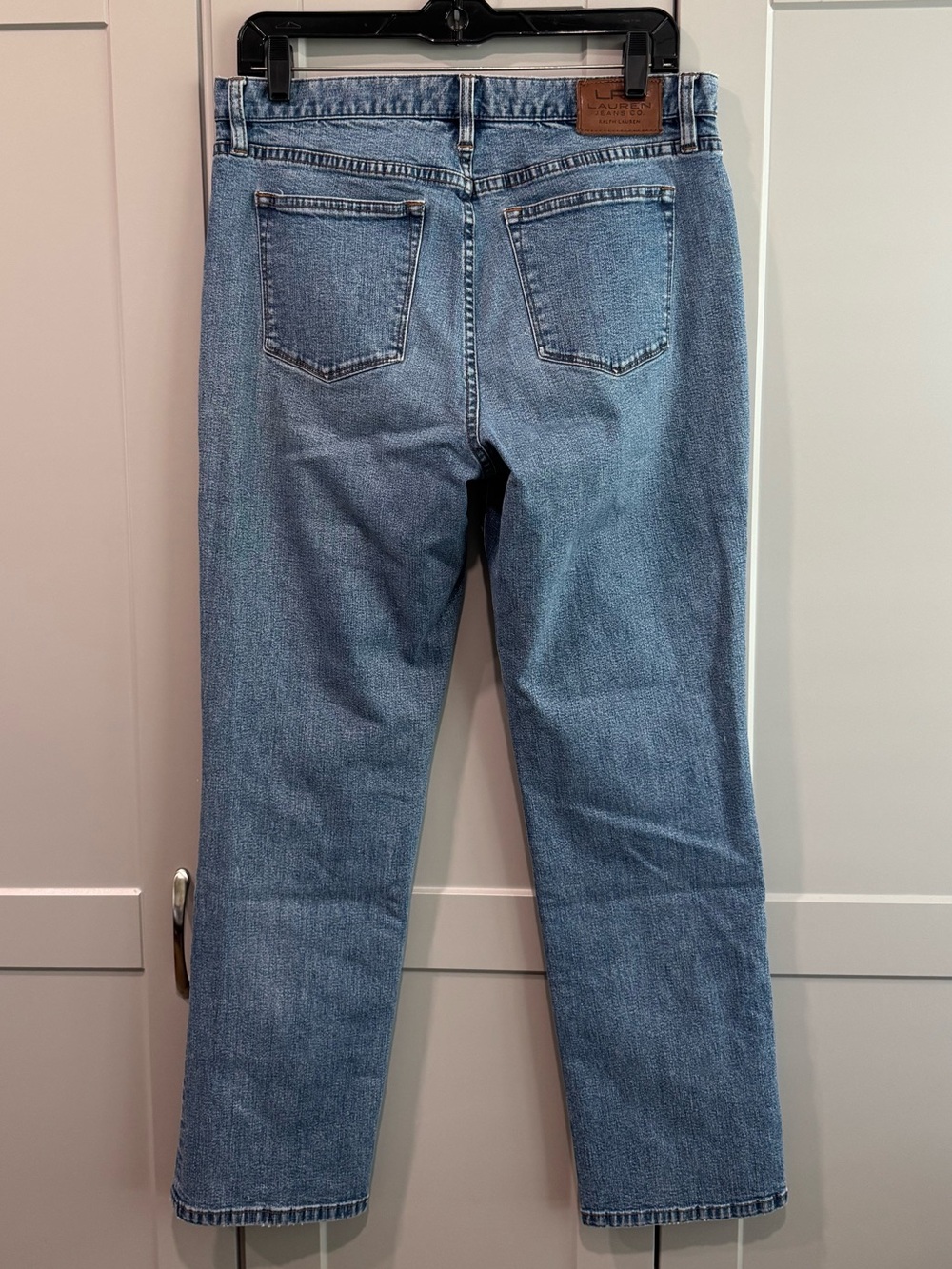 Ralph Lauren Light Blue Straight-Leg Jeans - Picture 3 of 5